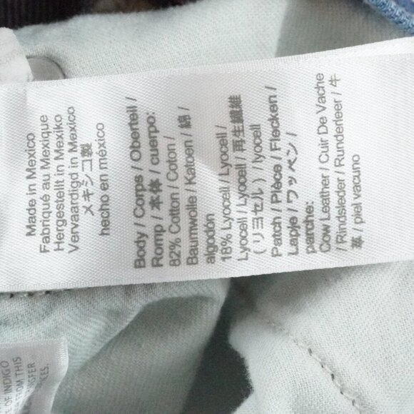 J.Crew High-rise '90s wide-leg jean in Antique Blue wash Womens 30 - Picture 5 of 10